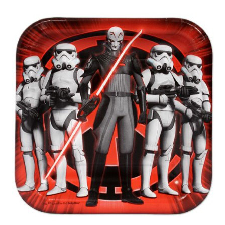 Star Wars Square Plate Star Wars Square Plate